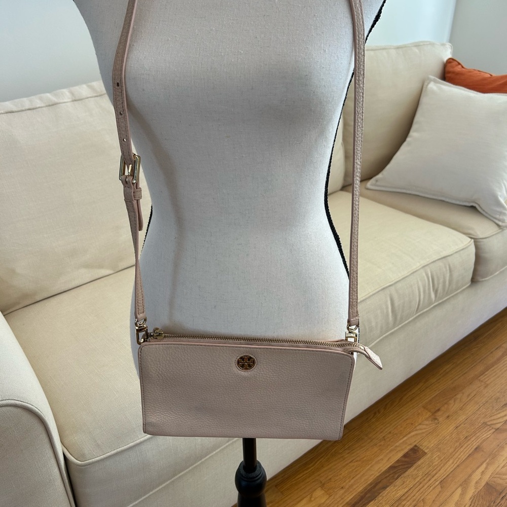 Tory Burch Pale Pink Crossbody Bag